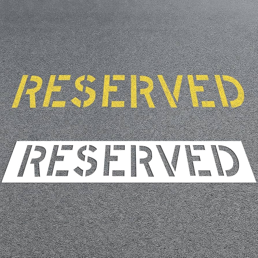 Line Painting Stencils & Pavement Markings