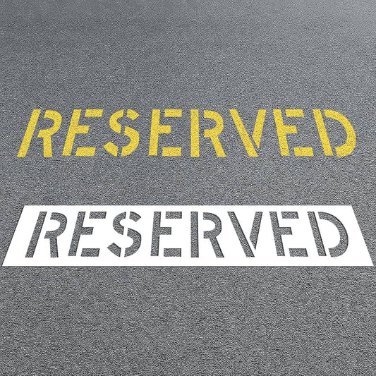 Line Painting Stencils & Pavement Markings